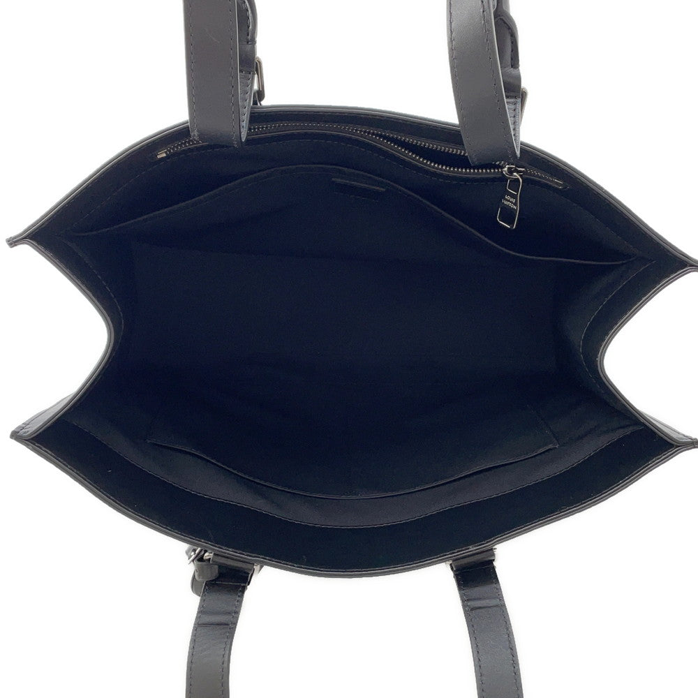 LOUIS VUITTON Sac Plat 24H BlackM47059 Monogram Eclipse