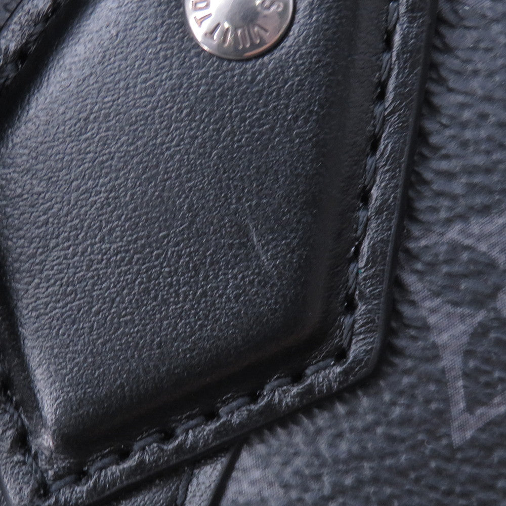 LOUIS VUITTON Sac Plat 24H BlackM47059 Monogram Eclipse