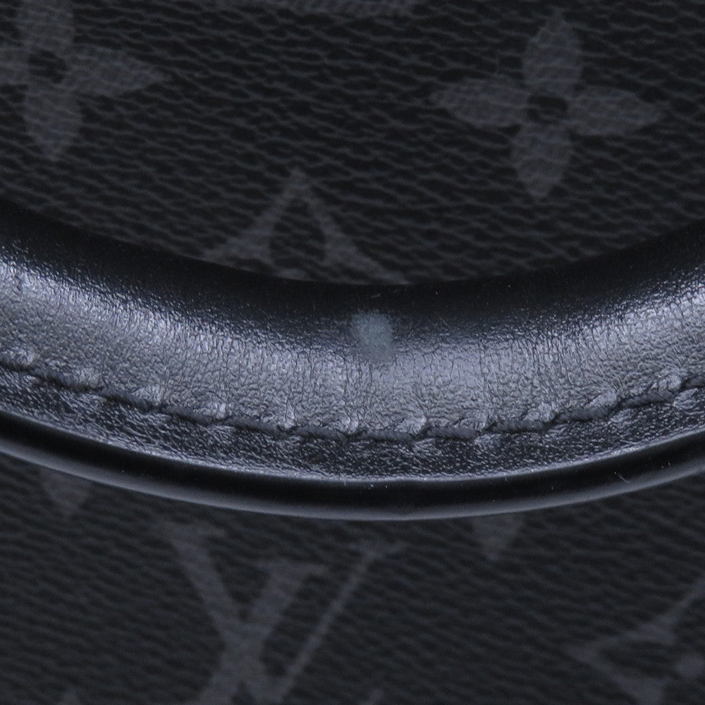 LOUIS VUITTON Sac Plat 24H BlackM47059 Monogram Eclipse