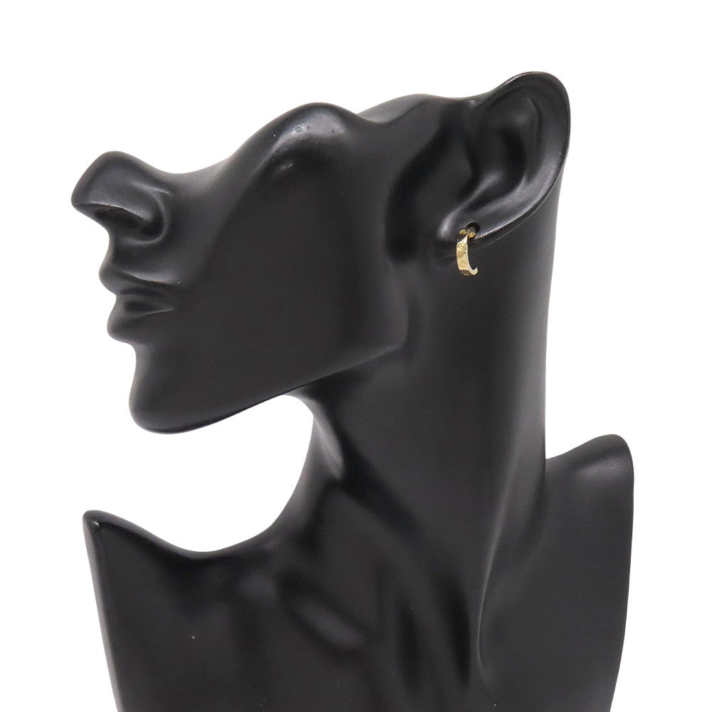 CARTIER Love Hoop Earrings Size SmallB8028800 18K Yellow Gold