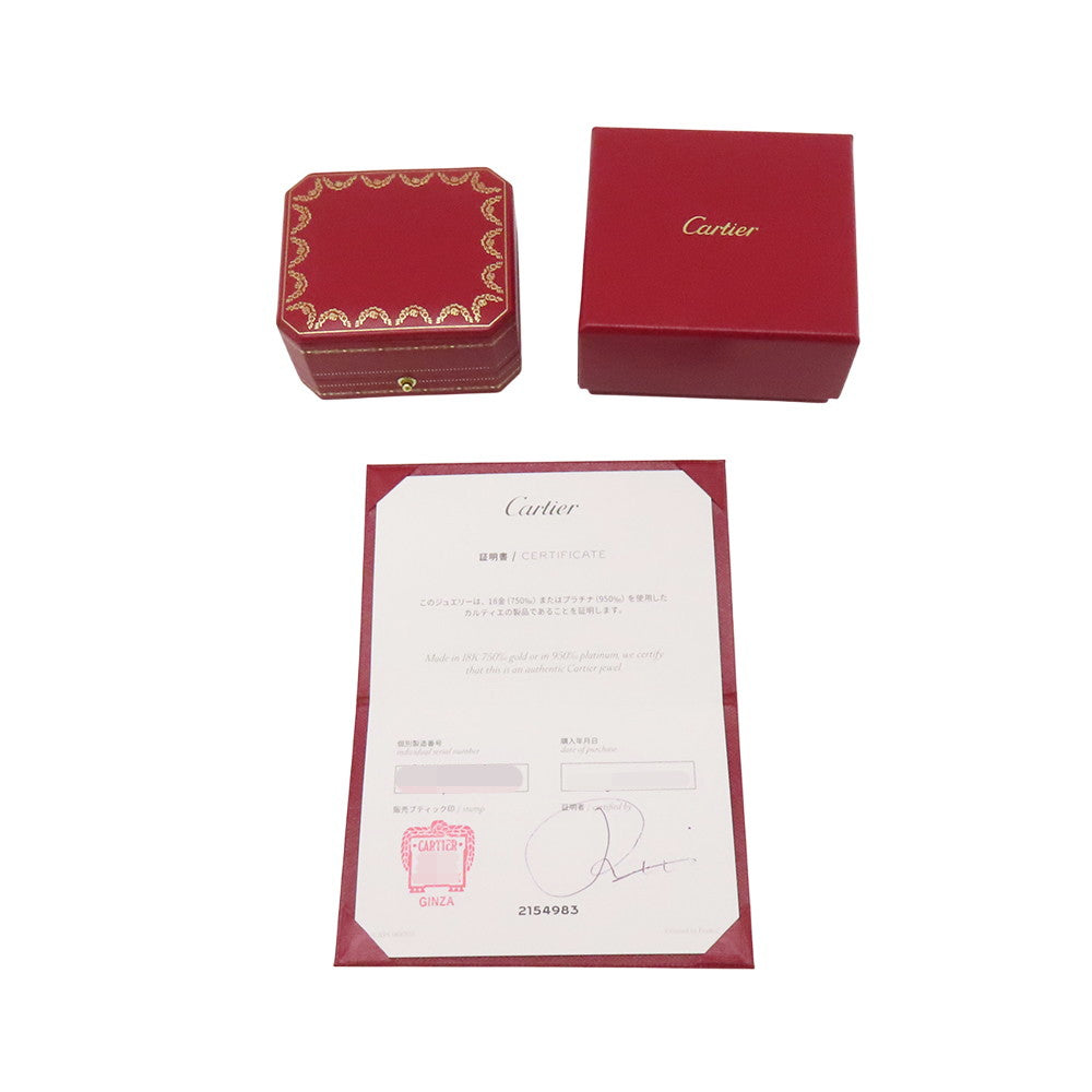 CARTIER Love Hoop Earrings Size SmallB8028800 18K Yellow Gold