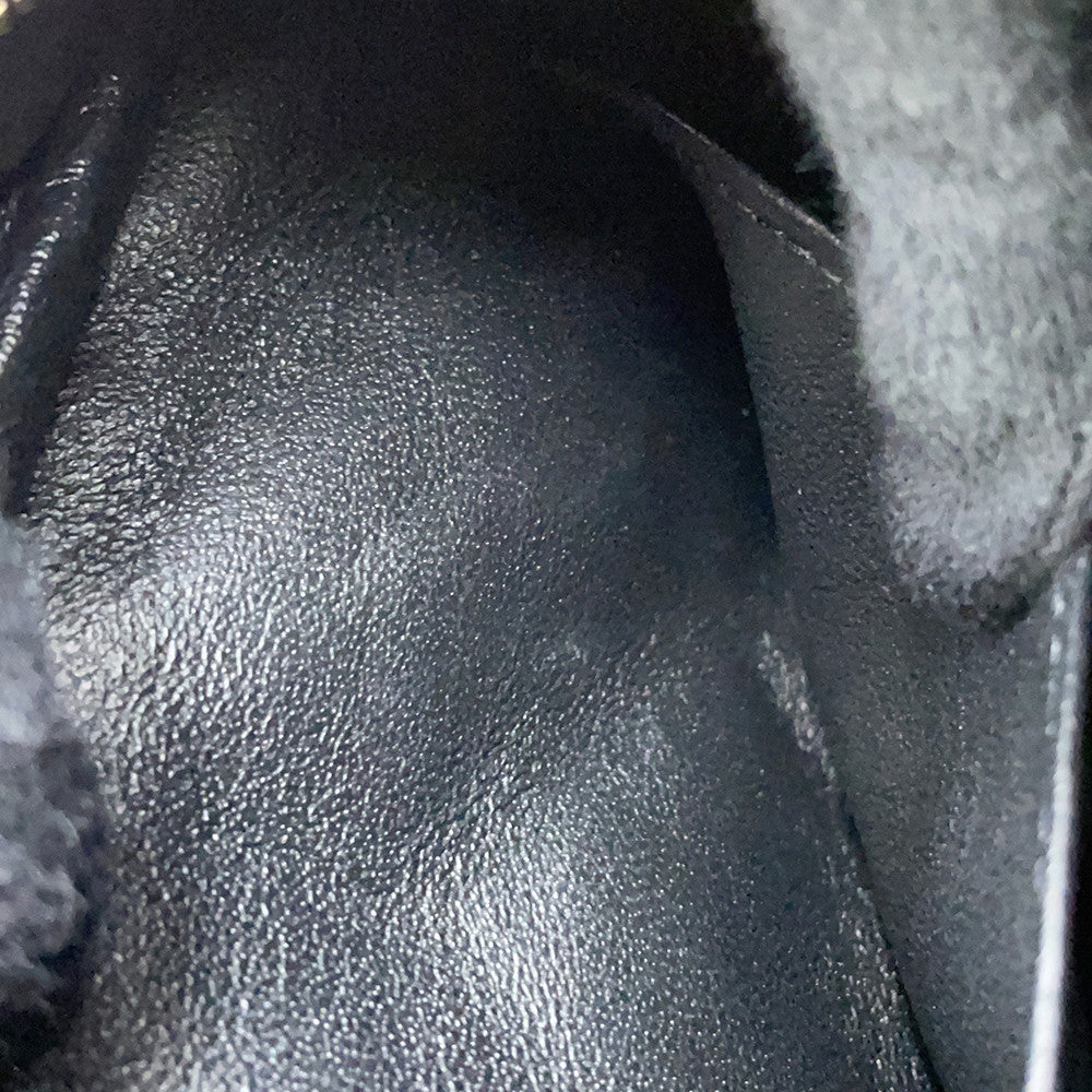 CHANEL Matelasse Camera Case ChainBag BlackA91796 Caviar Leather