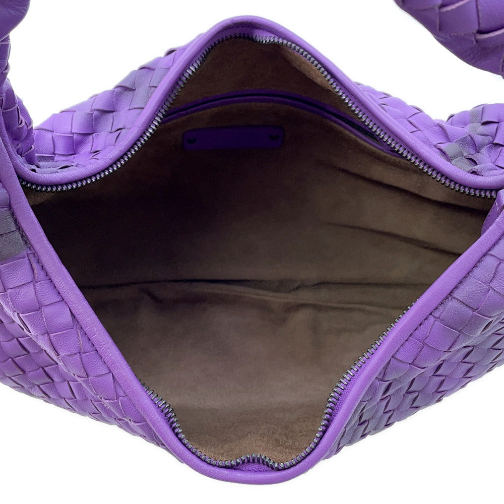 Bottega Veneta INTRECCIATO Hobo Bag Purple367639 Leather