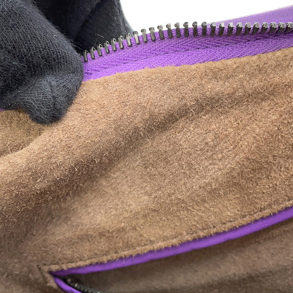 Bottega Veneta INTRECCIATO Hobo Bag Purple367639 Leather