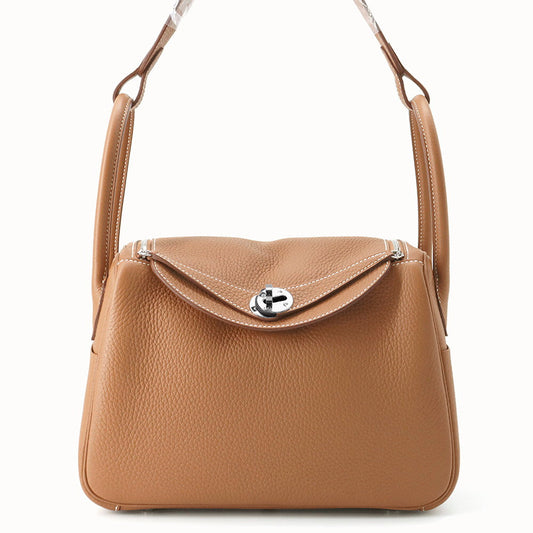 HERMES Lindy Gold Taurillon Clemence Size 26
