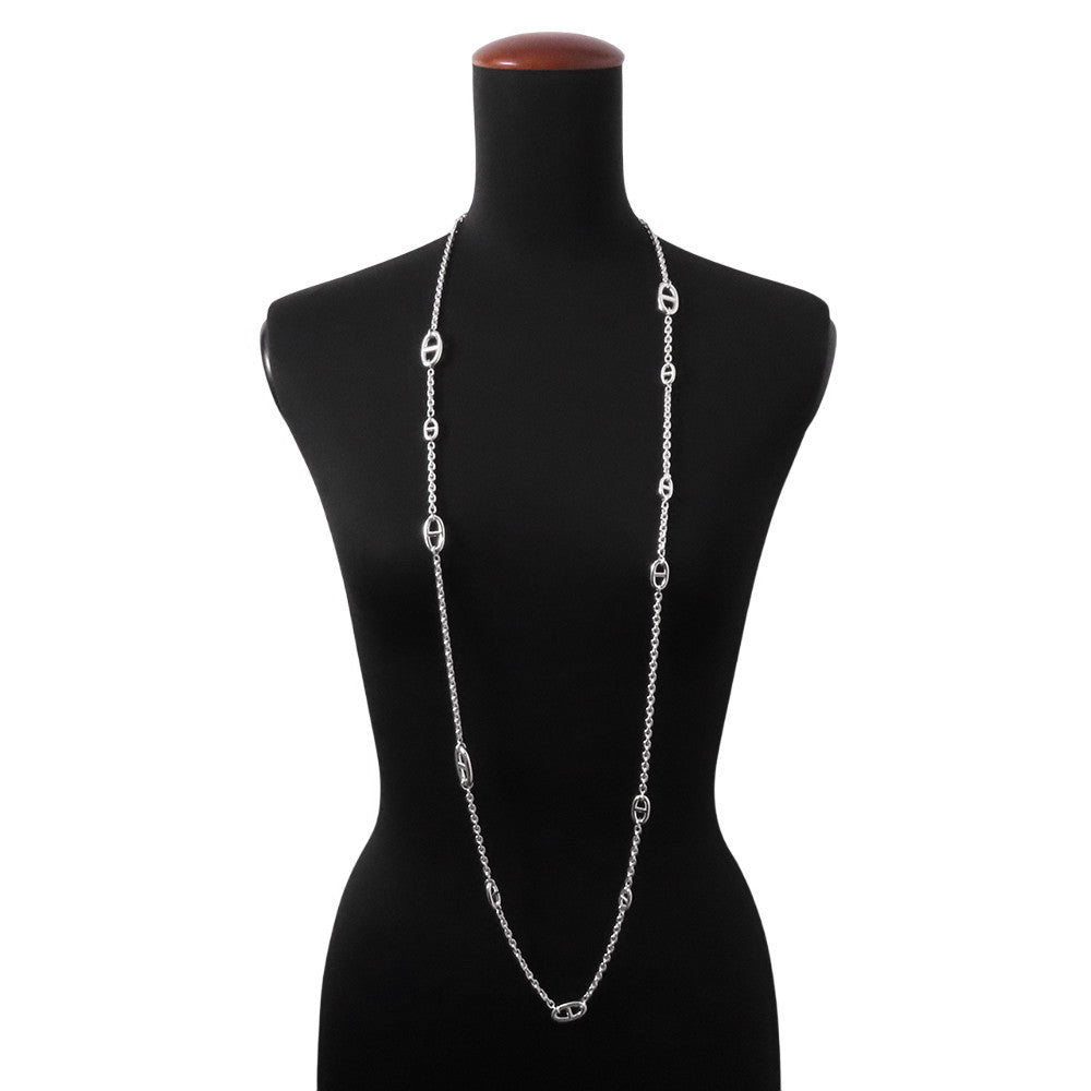 HERMES Farandole Necklace Size 120 SV925