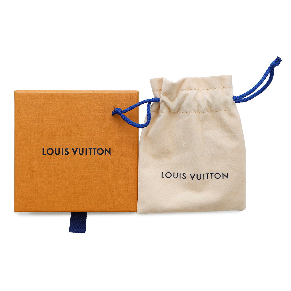 LOUIS VUITTON LV Flora Gram Necklace GoldM00981 Gold Plated Resin