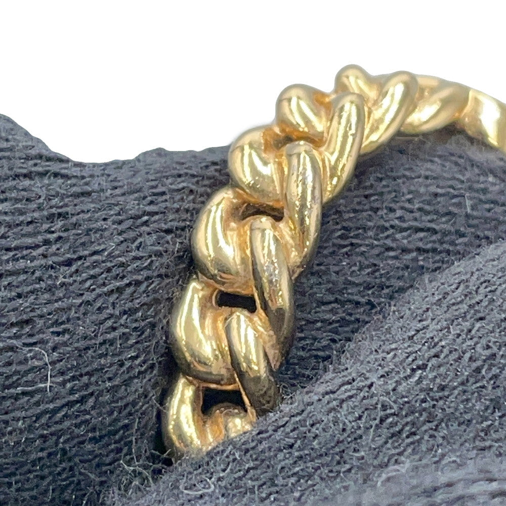 LOUIS VUITTON ID Ring Size M (No. 12) GoldM61095 Metal