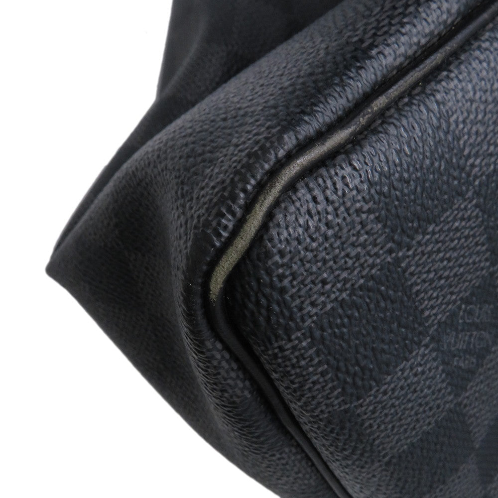 LOUIS VUITTON Keepall Bandouliere NoirN41413 Damier Graphite Size 55