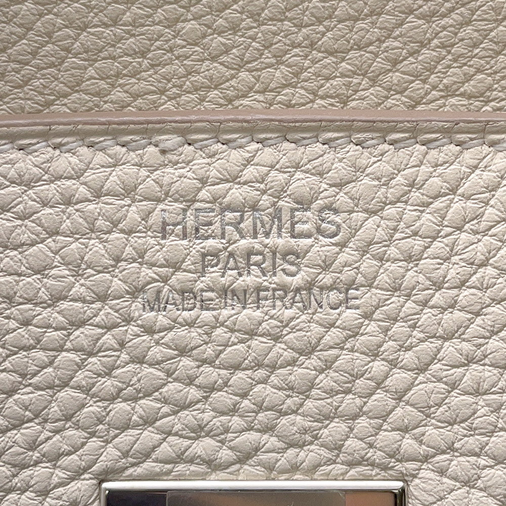 HERMES Birkin Craie Togo Leather Size 35