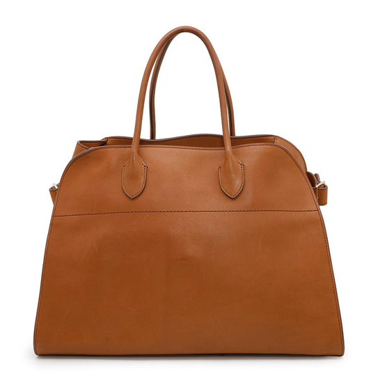 The Row Soft Margaux BrownW1255 Leather Size 15