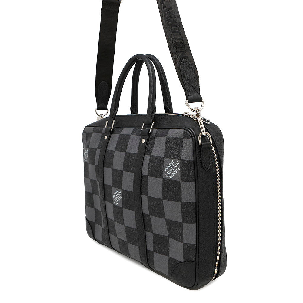LOUIS VUITTON Sirius・Briefcase NoirN50072 Damier Pattern Capsule Collection