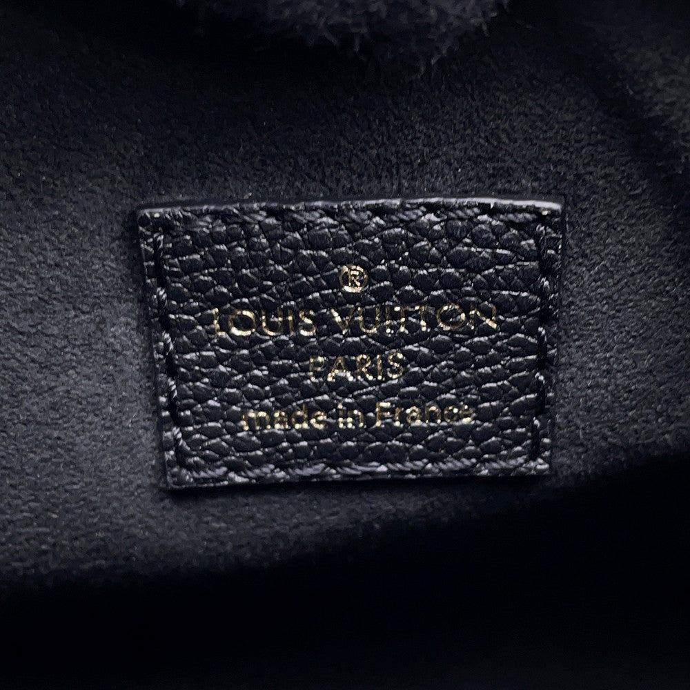 LOUIS VUITTON Nano Speedy NoirM46745 Monogram Empreinte Leather(Studded)