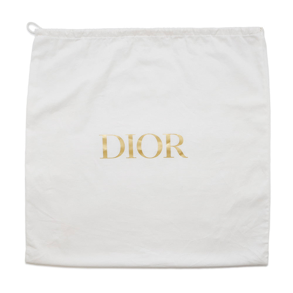 Dior Book tote Navy Canvas Velour Size Medium