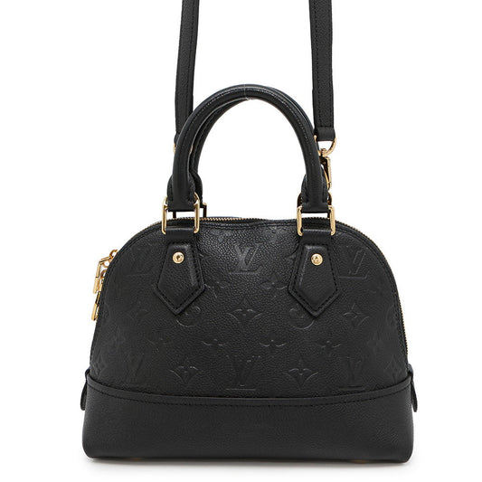 LOUIS VUITTON Neo Alma NoirM44829 Monogram Empreinte Leather Size BB