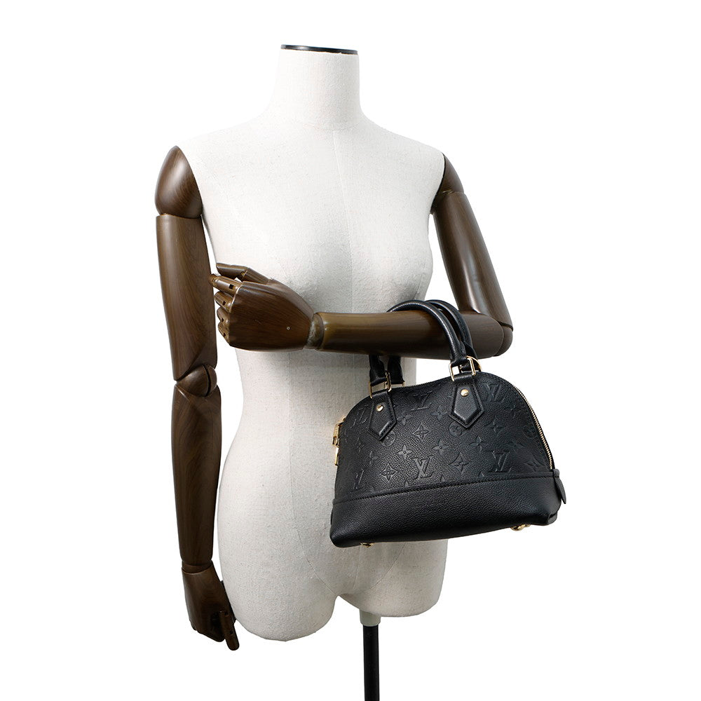 LOUIS VUITTON Neo Alma NoirM44829 Monogram Empreinte Leather Size BB