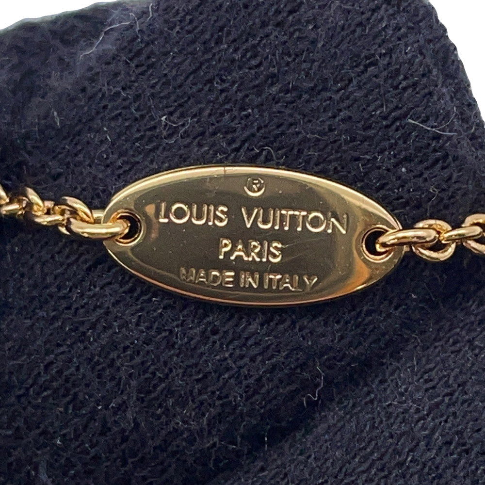 LOUIS VUITTON Bracelet・LV Iconic GoldM00587 Metal Rhinestone