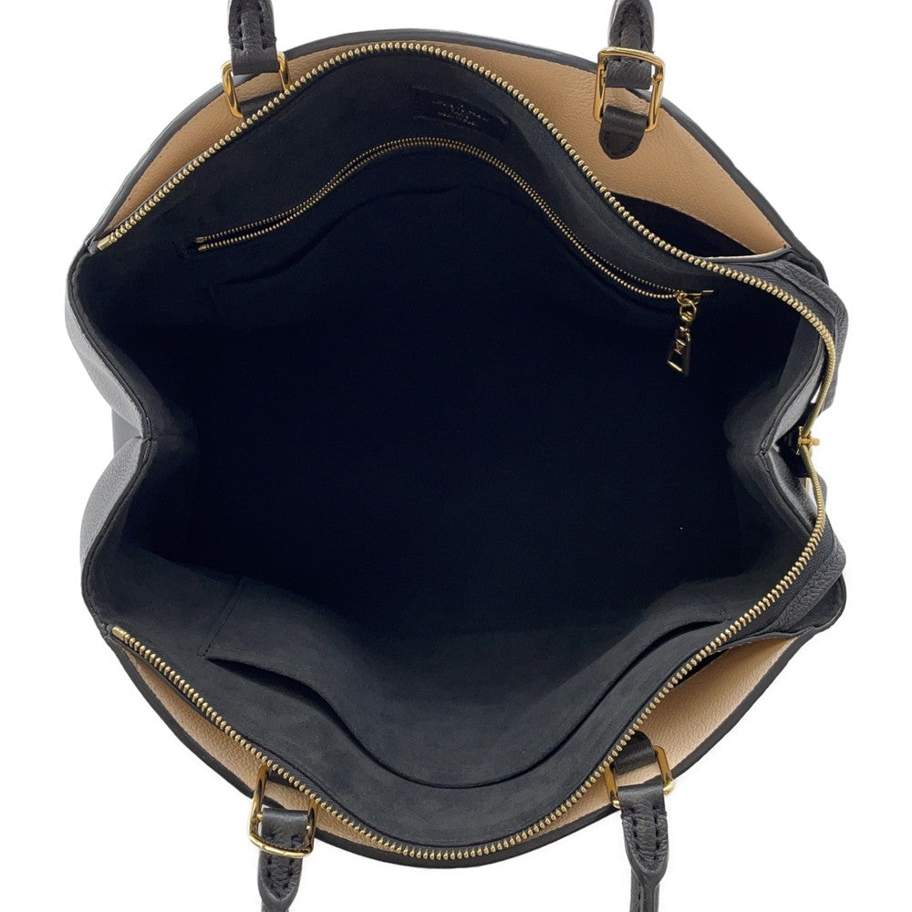 LOUIS VUITTON Grand Palais Noir/BeigeM45842 Monogram・Amplan Size MM