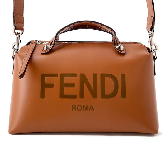 FENDI By the way Brown8BL146 Leather Size Medium