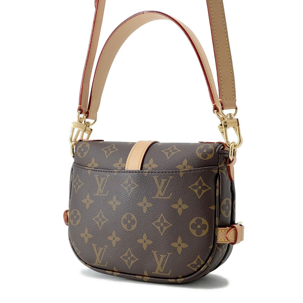 LOUIS VUITTON Saumur BB Brown/BeigeM46740 Monogram Size BB