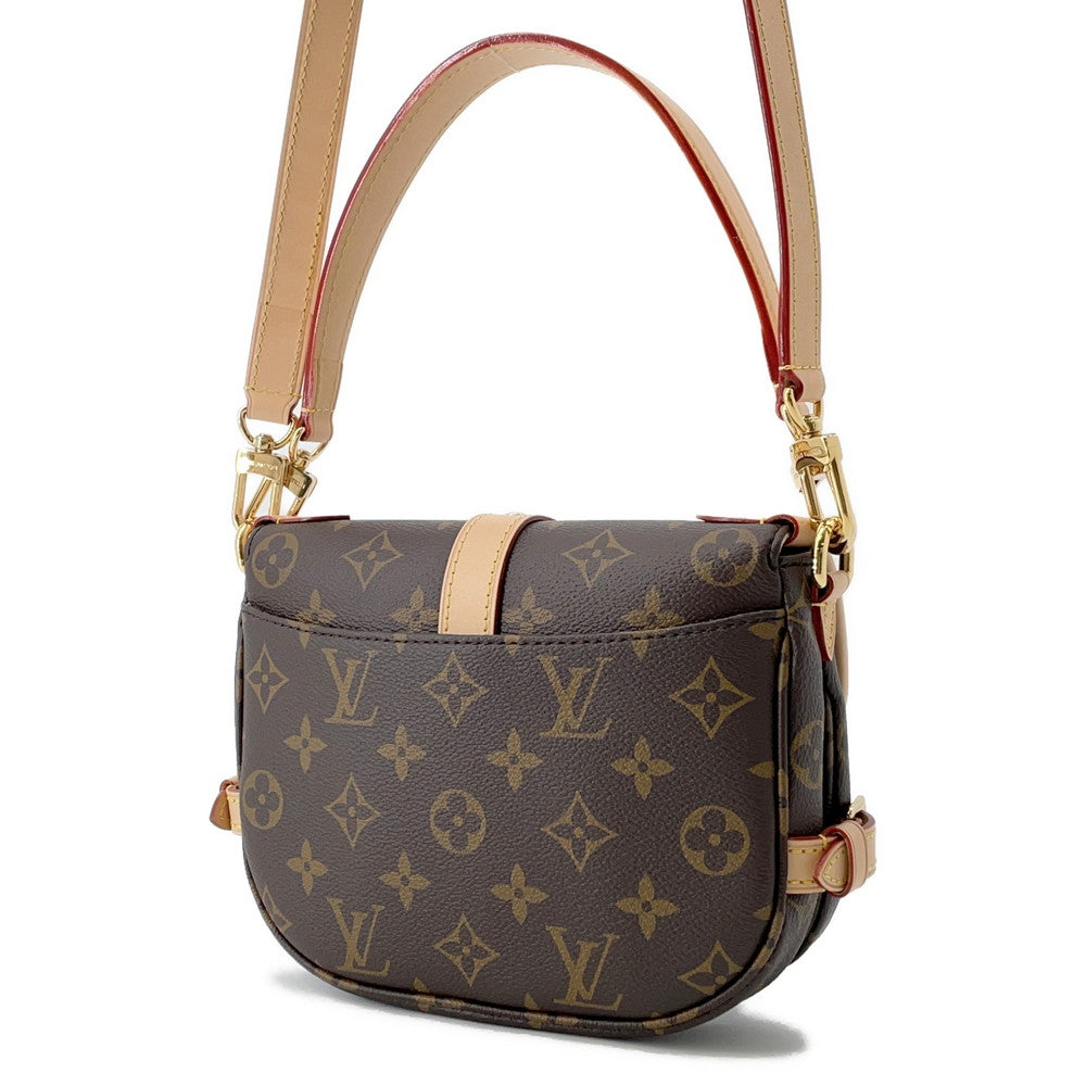 LOUIS VUITTON Saumur BB Brown/BeigeM46740 Monogram Size BB