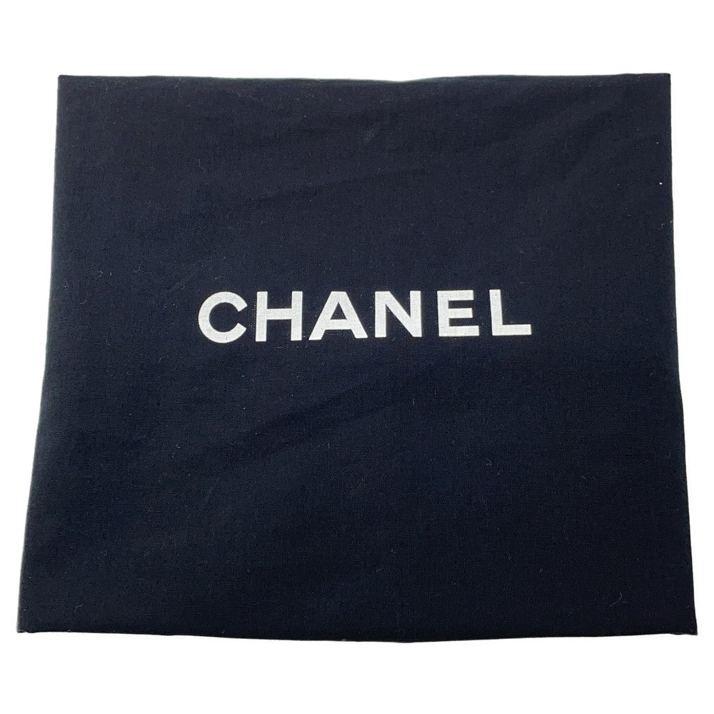 CHANEL Deauville ChainTote Bag BeigeA67001 Canvas Leather Size MM