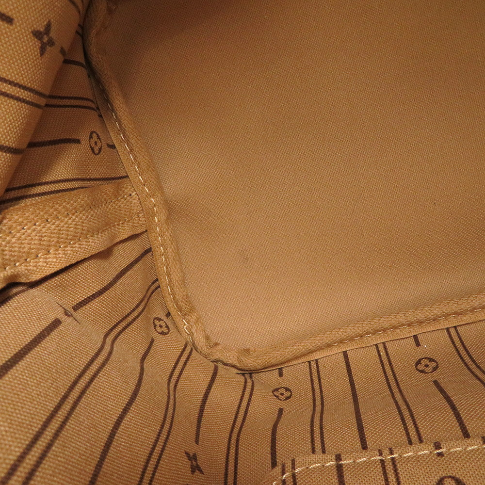 LOUIS VUITTON Neverfull BeigeM40156 Monogram Size MM