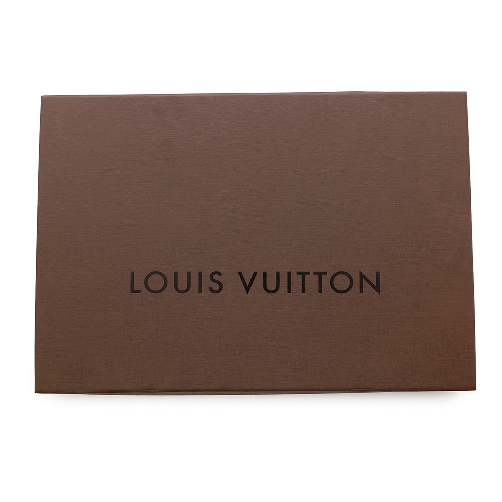 LOUIS VUITTON Echarpe cardiff NoirM72202 Wool 75% Angola 25%