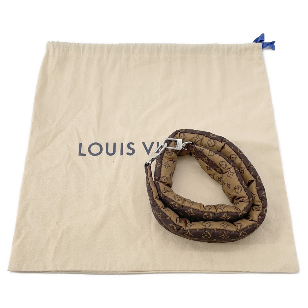 LOUIS VUITTON Speedy Bandouliere SilverM20973 Recycled MetallicNylon Monogram Size 25