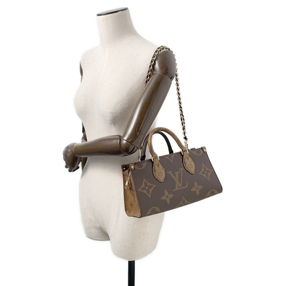 LOUIS VUITTON Onthego EW Chain RedM14236 Monogram Reverse Canvas Monogram Giant