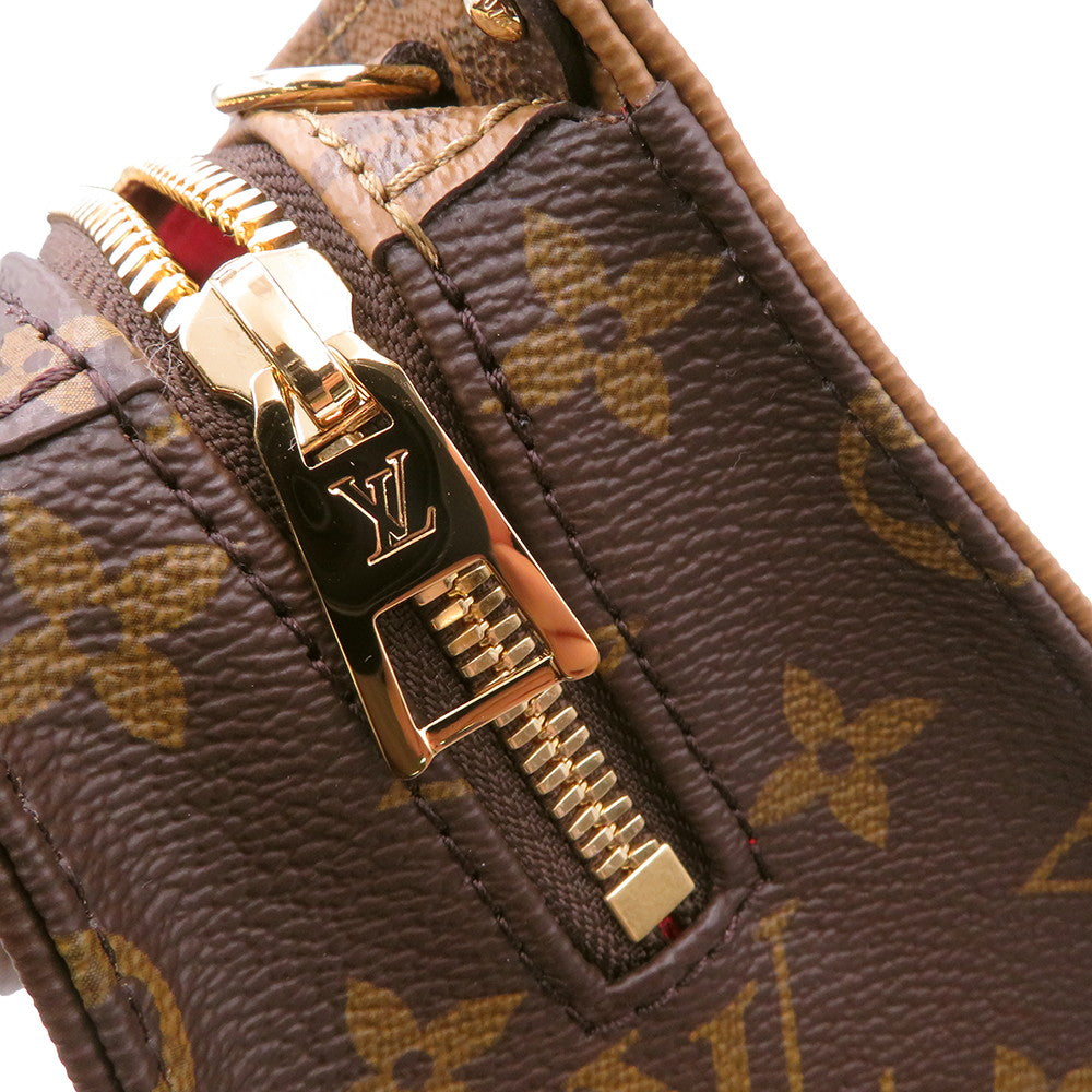 LOUIS VUITTON Onthego EW Chain RedM14236 Monogram Reverse Canvas Monogram Giant