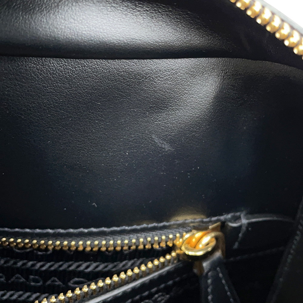 PRADA Saffiano Leather 2WAY Handbag Black1BA164 Leather
