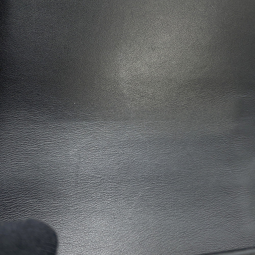 CHANEL Boy Chanel Woven Chainshoulder Bag White/BlackA67085 Leather Size Small