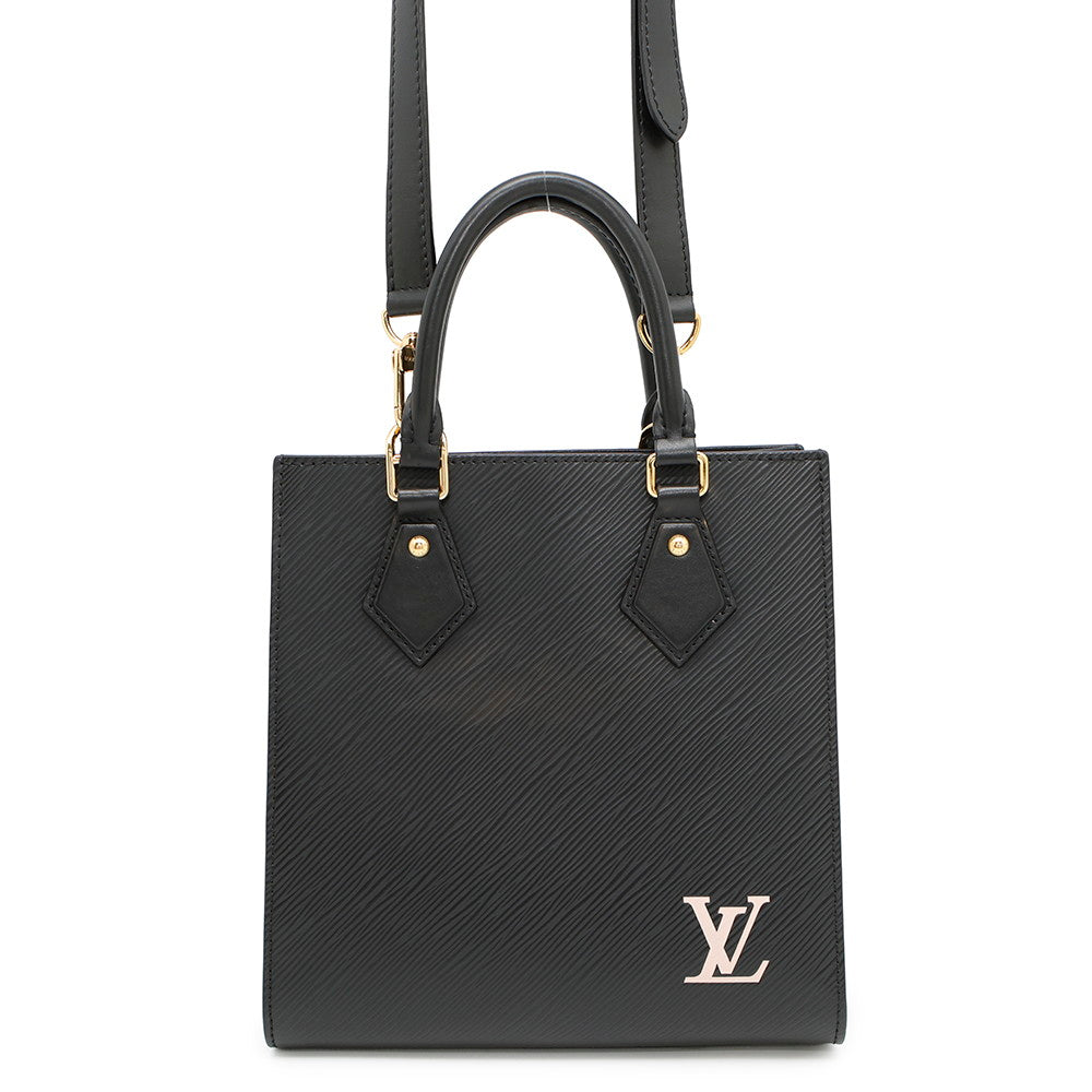 LOUIS VUITTON Sac Plat NoirM20958 Epi Leather Size BB