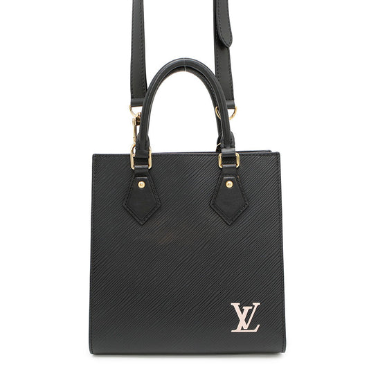 LOUIS VUITTON Sac Plat NoirM20958 Epi Leather Size BB