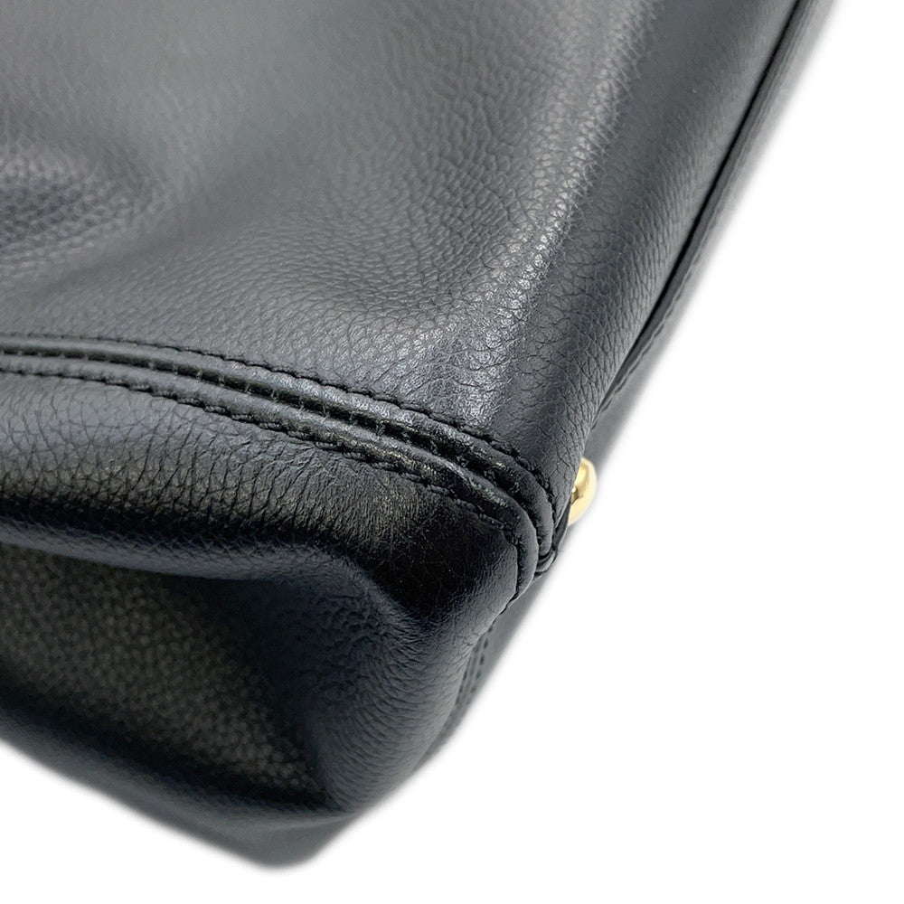 CHANEL Executive Line CC Logo Tote Bag BlackA15206 Leather