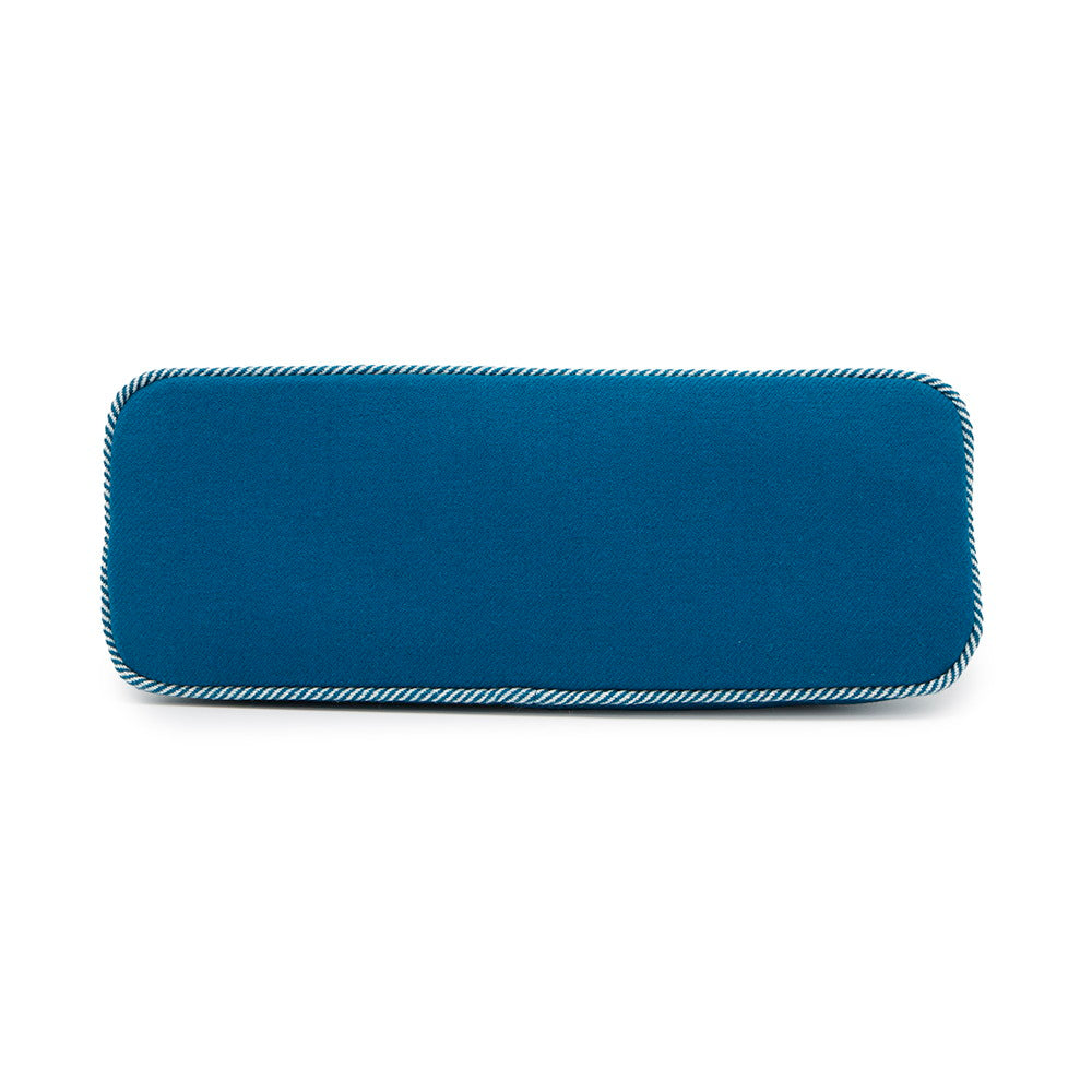 HERMES BolidePouch "Animo Natte" Blue・BreadH103834M 01 Cotton92% Polyurethane8% Size 13"