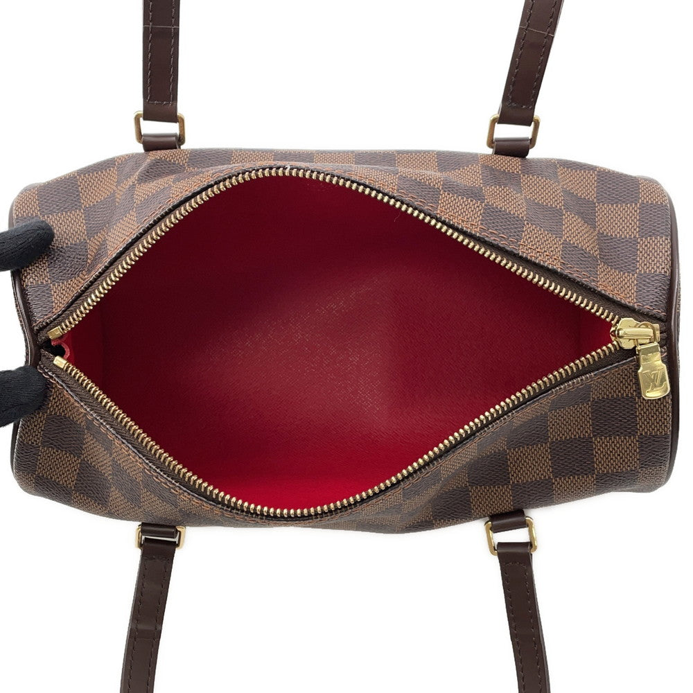 LOUIS VUITTON Papillon RedN51304 Damier Ebene Canvas Size PM