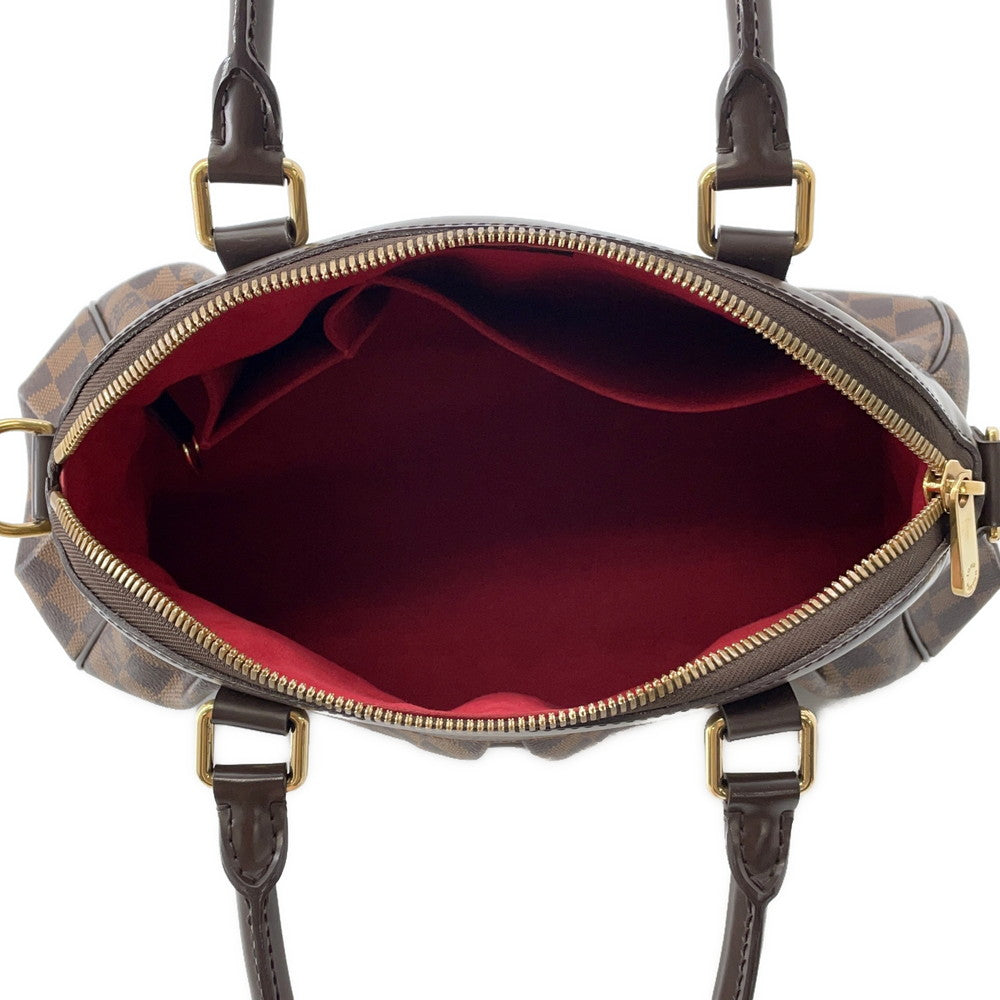 LOUIS VUITTON Trevi RedN51997 Damier Ebene Canvas Size PM