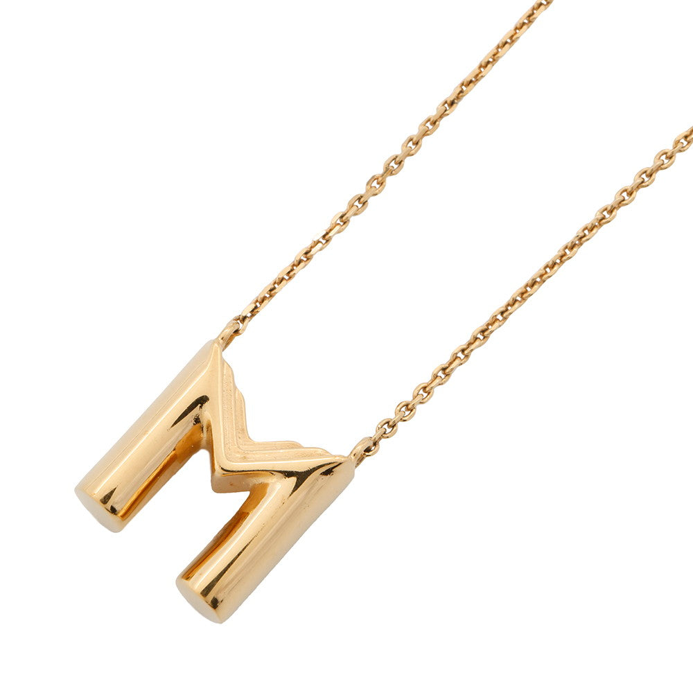 LOUIS VUITTON Necklace LV&ME M GoldM61068 Metal