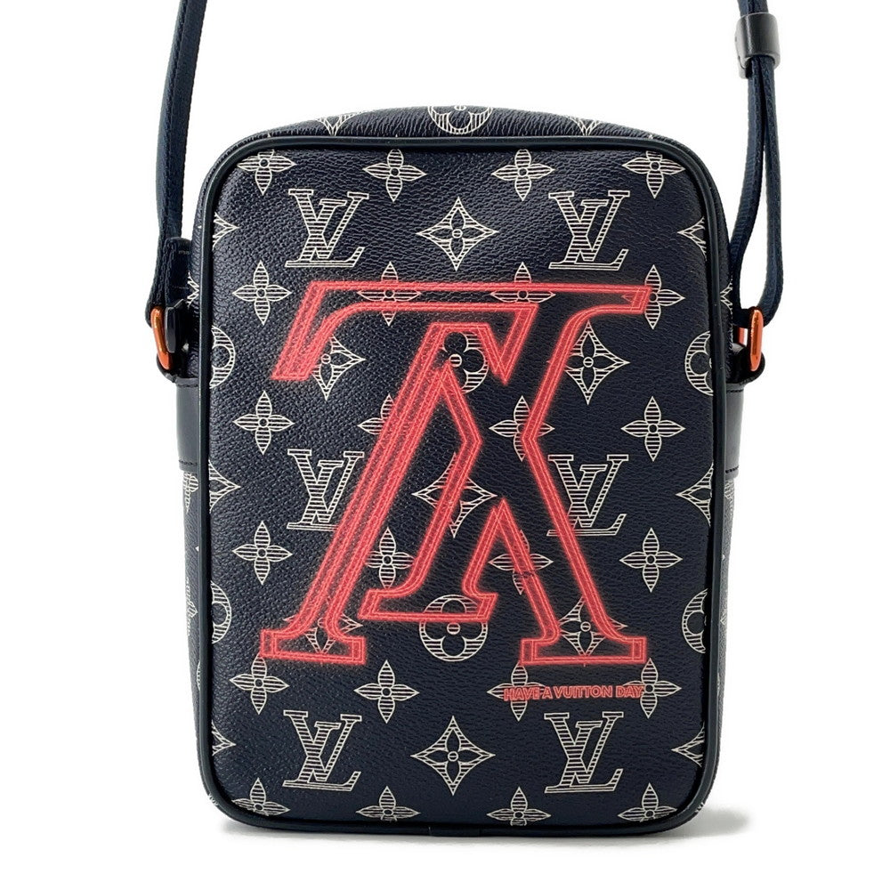 LOUIS VUITTON Dunouve NavyM43678 Monogram Ink Upside Down Size PM