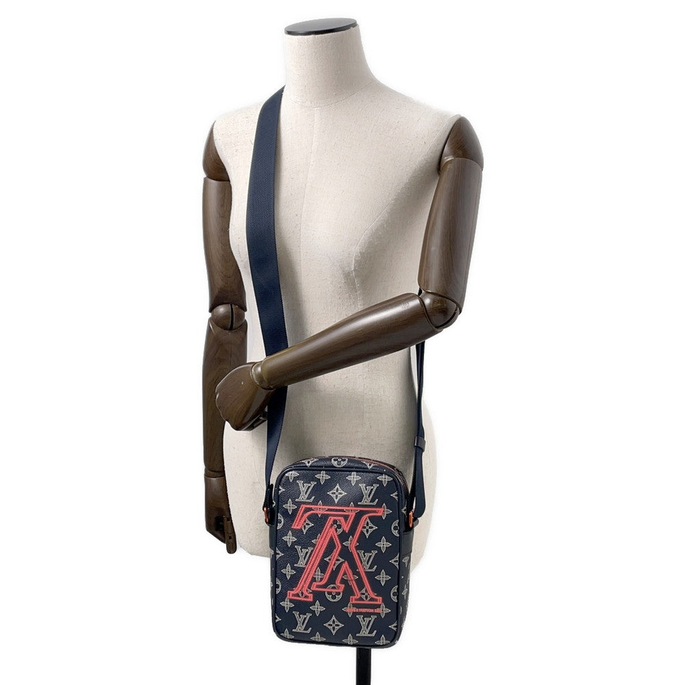 LOUIS VUITTON Dunouve NavyM43678 Monogram Ink Upside Down Size PM