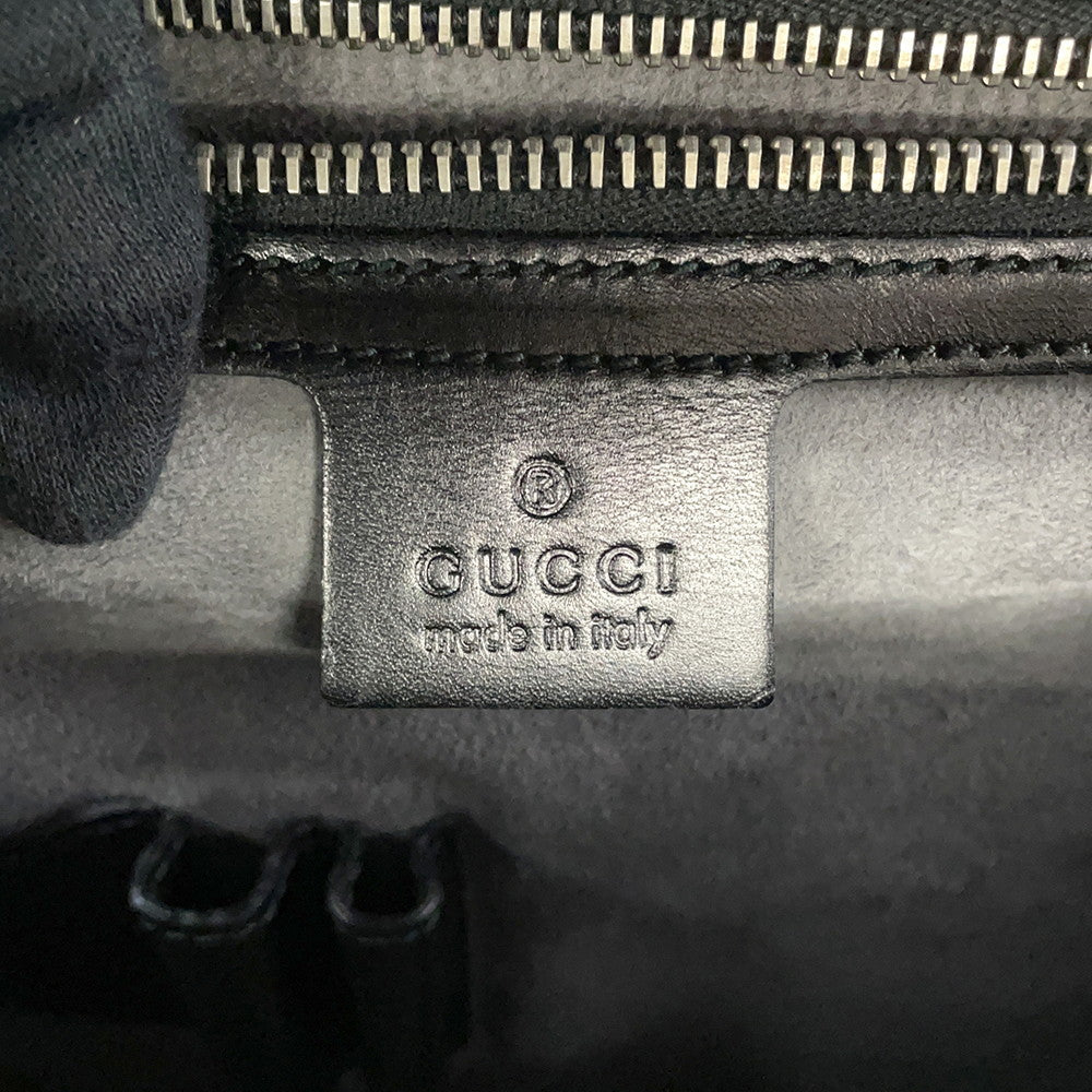 GUCCI Diamante Business Bag Black201849 Leather