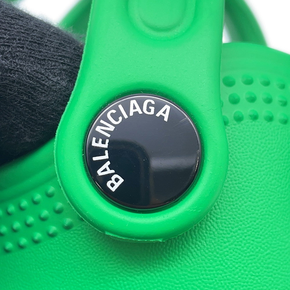 BALENCIAGA Crocs Phone Holder Green702264 Rubber