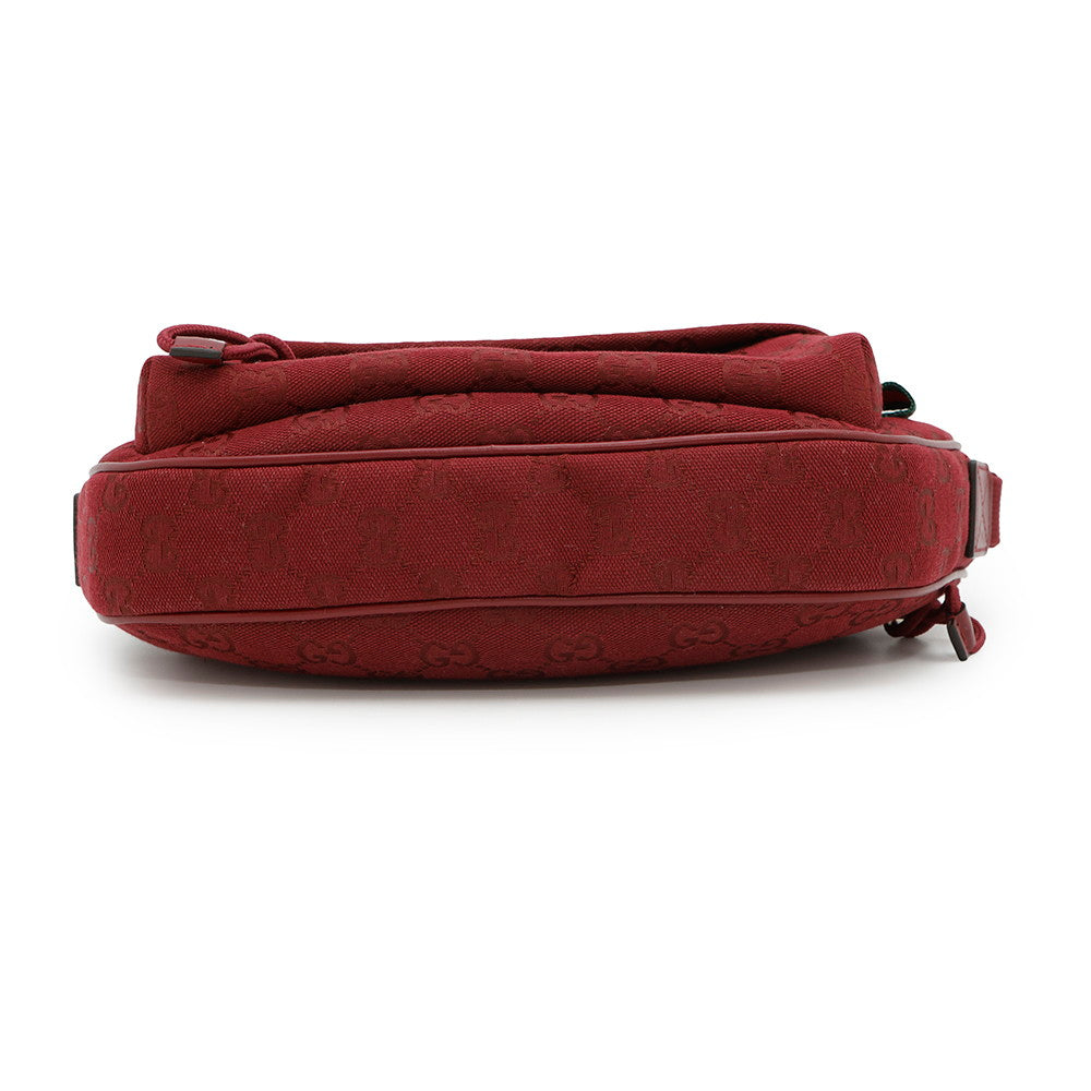 GUCCI GG Cross Body Bag Rosso Ancora802096 GG Canvas Size Small