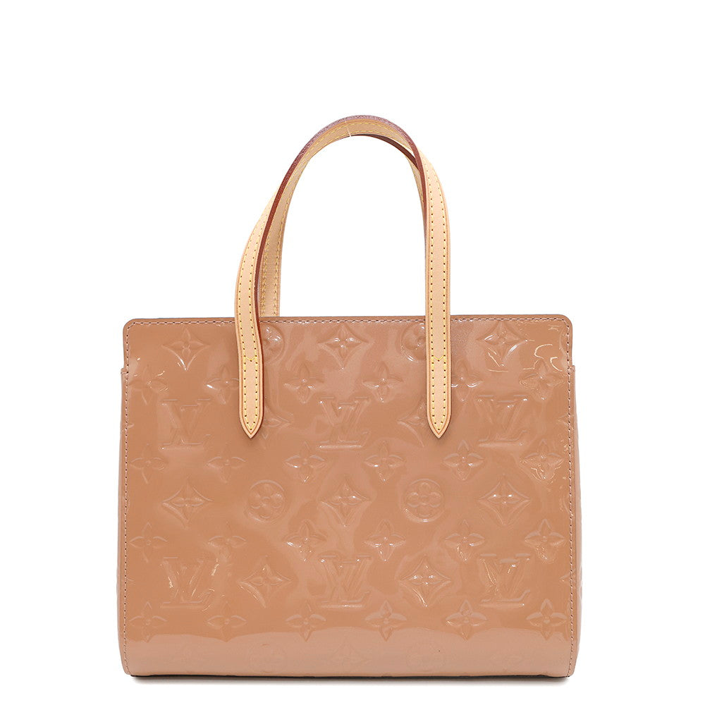 LOUIS VUITTON Catalina Rose VeloursM90015 Monogram Vernis Leather