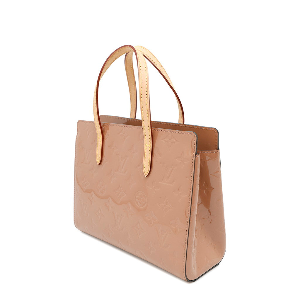 LOUIS VUITTON Catalina Rose VeloursM90015 Monogram Vernis Leather