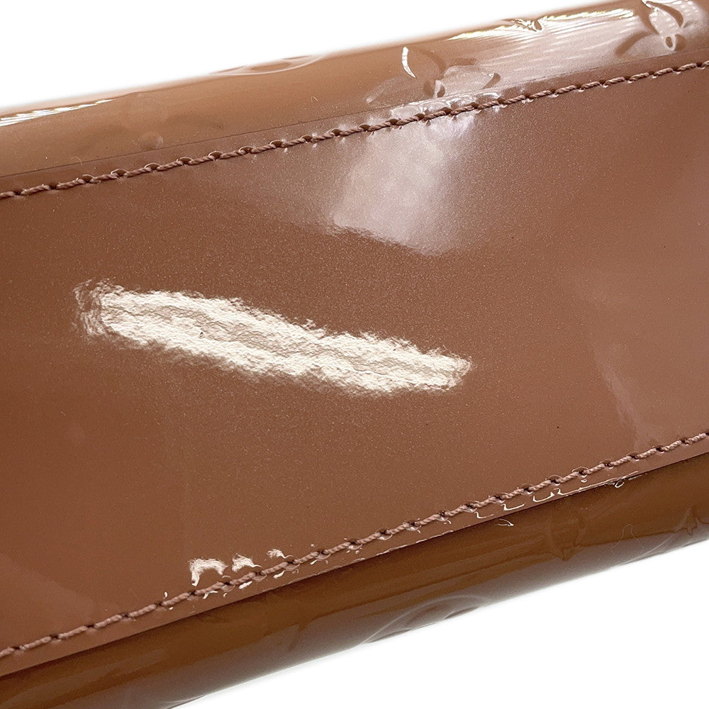 LOUIS VUITTON Catalina Rose VeloursM90015 Monogram Vernis Leather