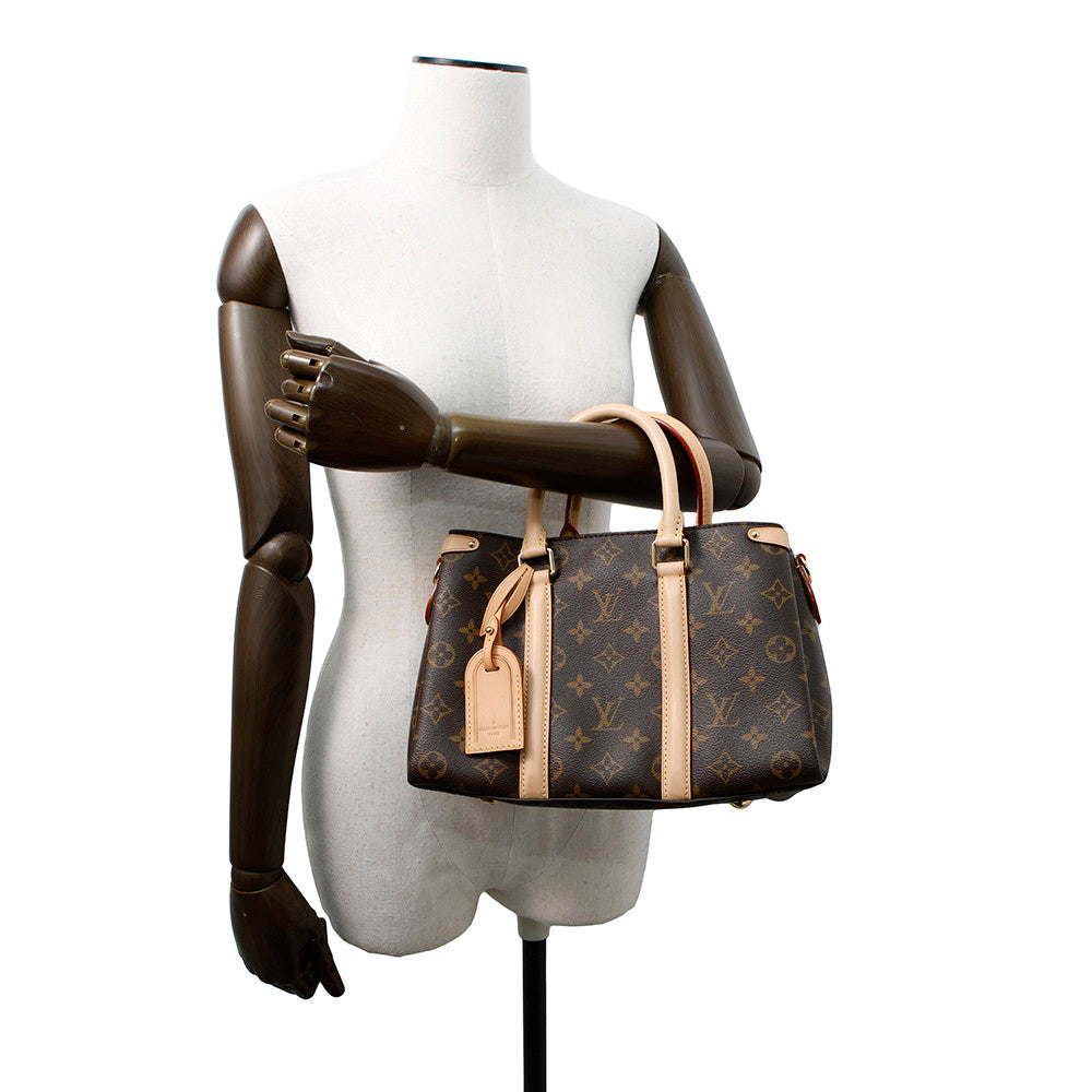 LOUIS VUITTON Soufflot BordeauxM44815 Monogram Size BB