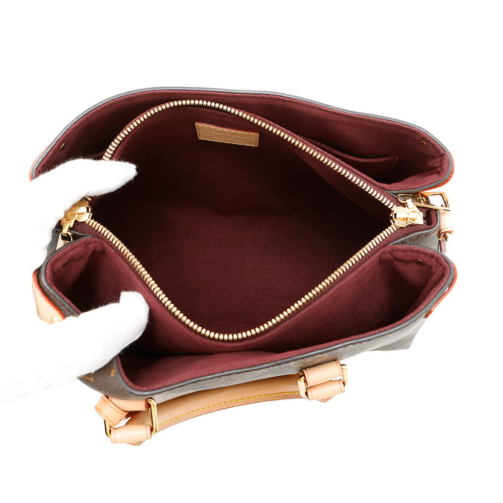 LOUIS VUITTON Soufflot BordeauxM44815 Monogram Size BB